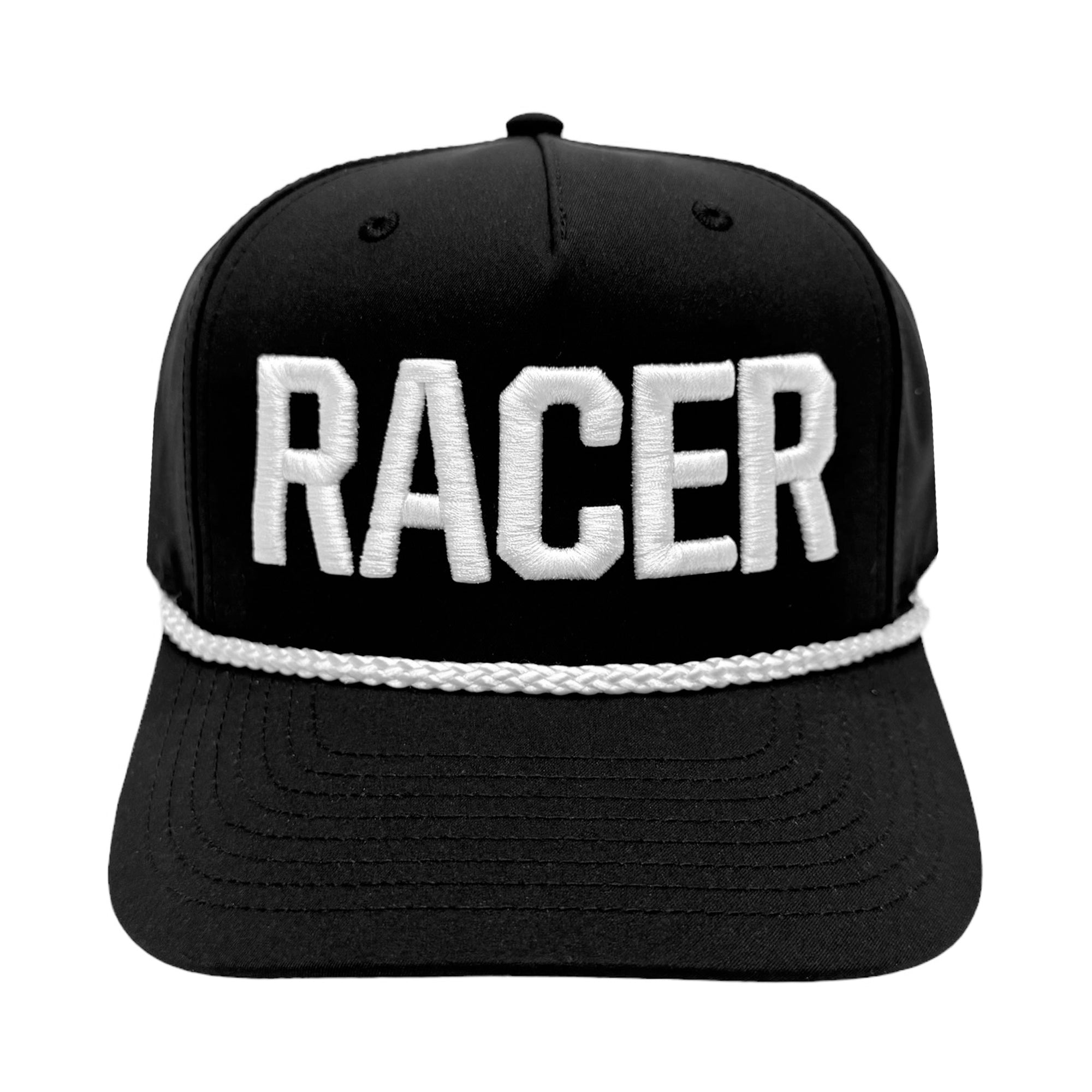 RACERSCLUB - RACER - Classic Rope Hat | Black – Racers Club